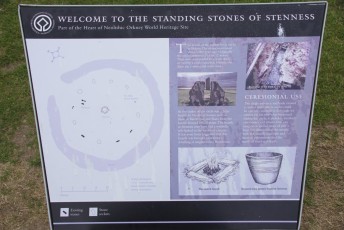 Stones of Stenness explanatory plates